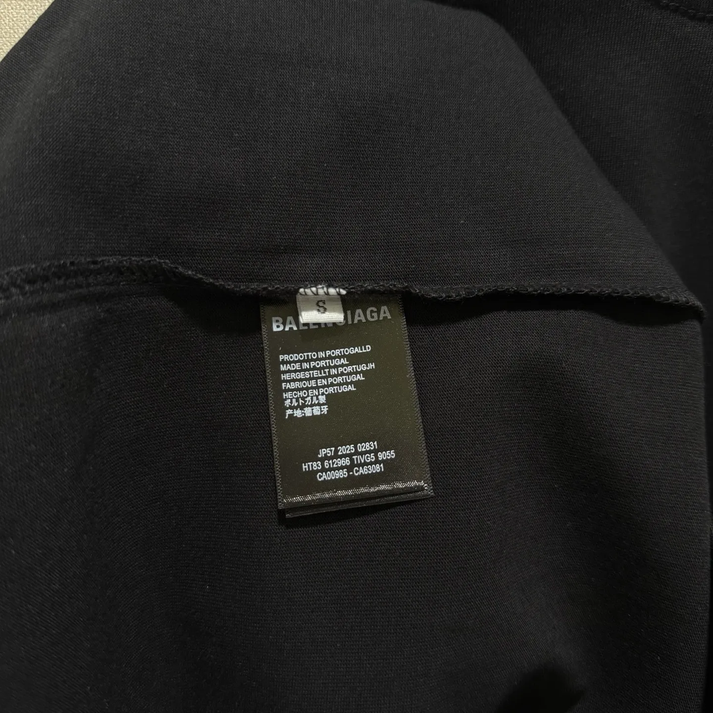 TM 1133 BALENCIAGA ：280 32 ： Hot Sale os 200 ：Black White Size：S M L XL
